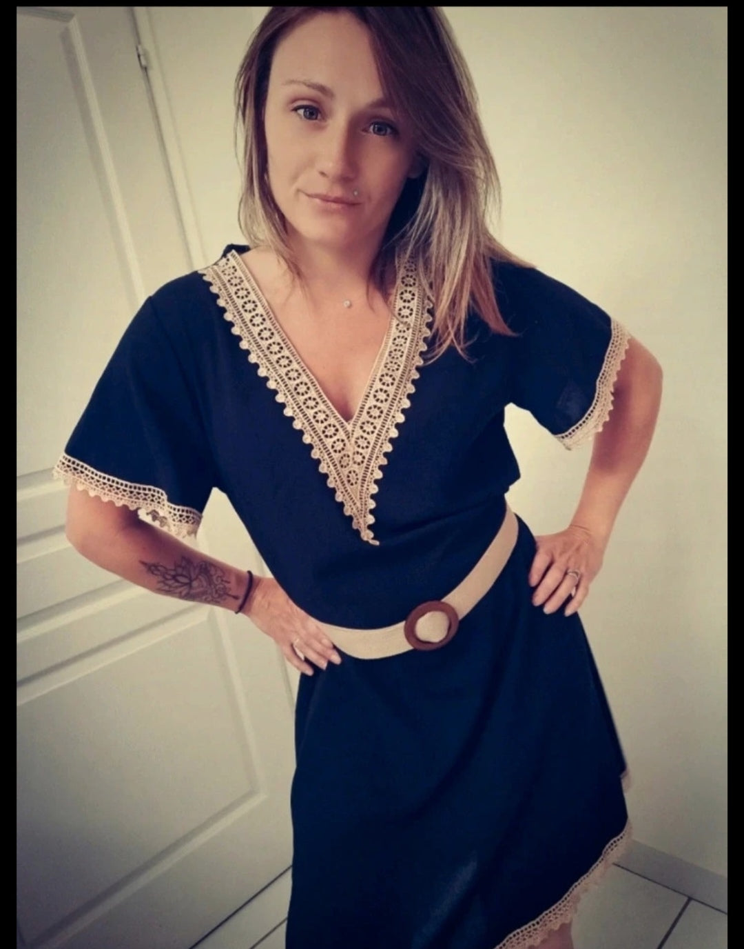 robe dentelle