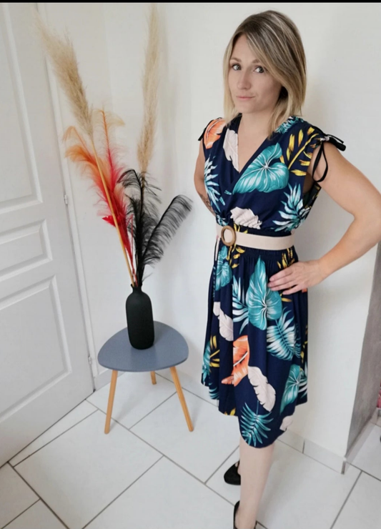 Robe fleuri